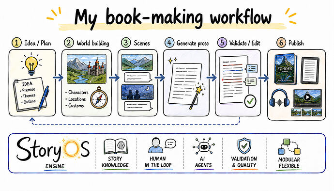 Slide - My book-making workflow